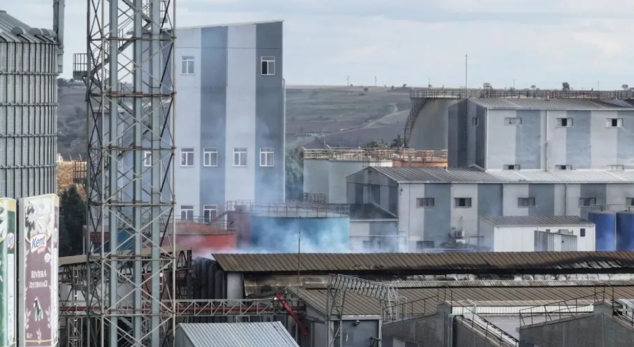 Edirne'de Sıvı Yağ Fabrikasında Patlama! 2 İşçi Yaralı