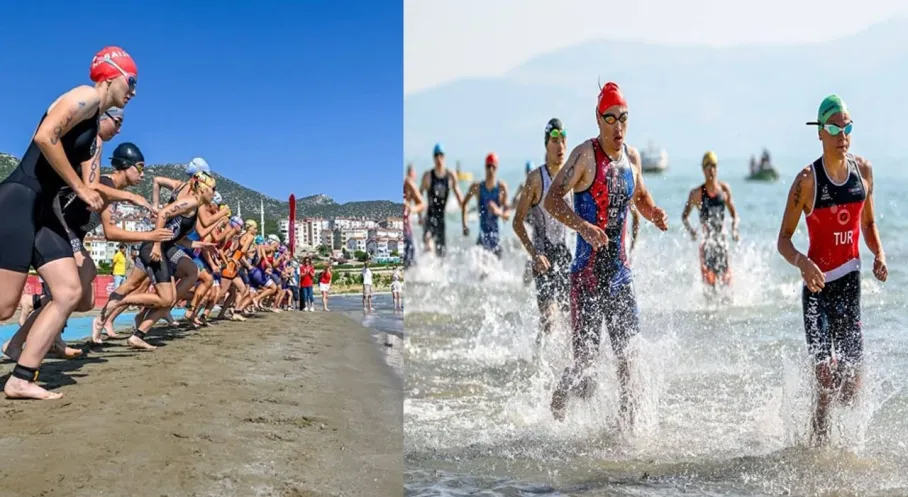 Eğirdir'de Triatlon Coşkusu: Nefesler Tutuldu, Şampiyonlar Belli Oldu!