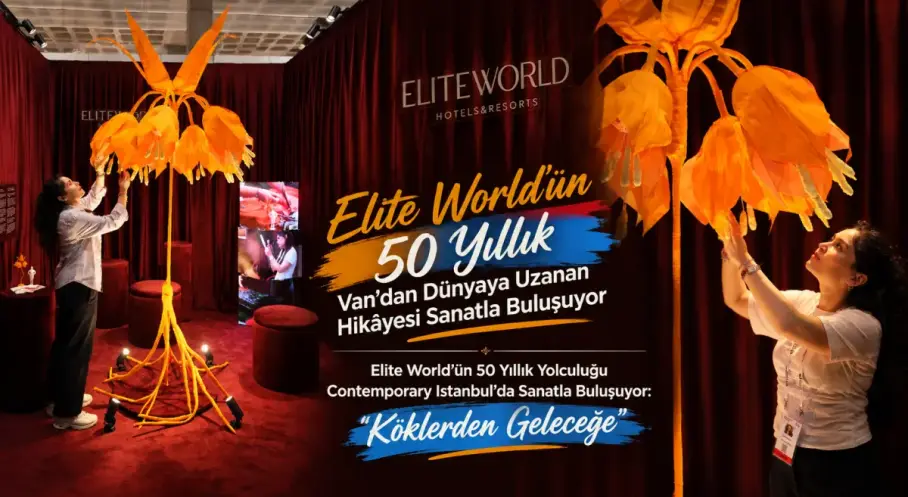 Elite World’ün 50 Yıllık Van’dan dünyaya uzanan hikâyesi sanatla buluşuyor