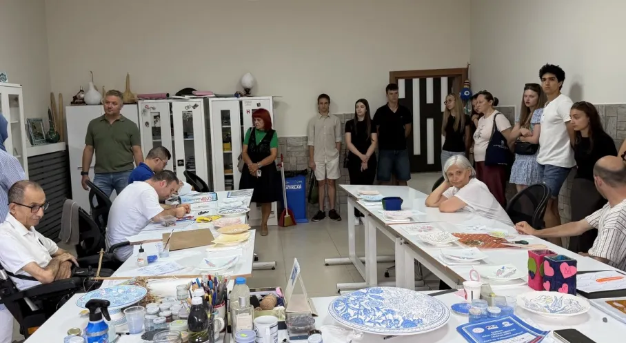 Erasmus Öğrencileri, Çorum'da Engelli Eğitim Merkezi’ni Ziyaret Etti