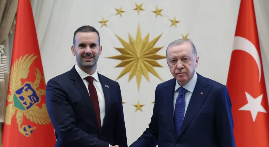Erdoğan, Karadağ Başbakanı Spajiç’i Ağırladı