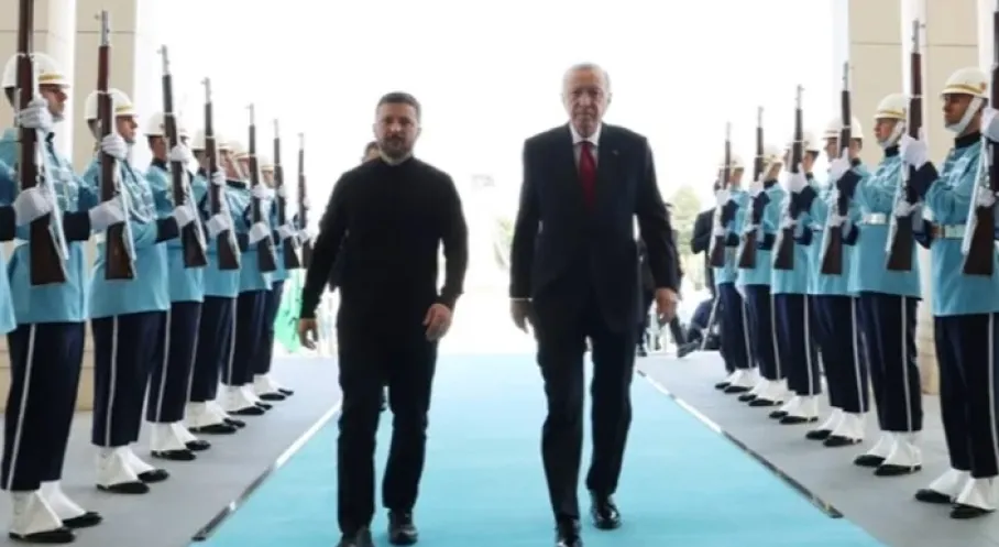 Son Dakika: Erdoğan ve Zelenskiy Külliye'de Bir Araya Geldi! Kritik Görüşme Başladı