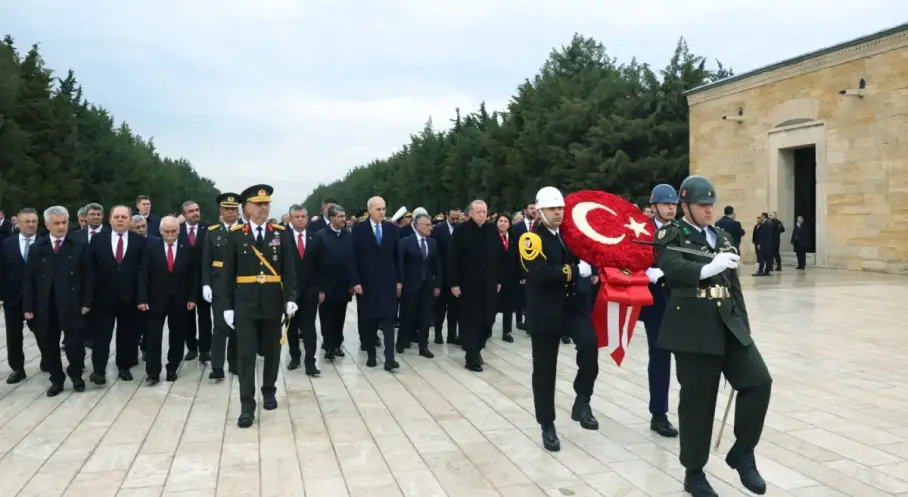 Erdoğan'dan Anıtkabir'de Türkiye Yüzyılı mesajı