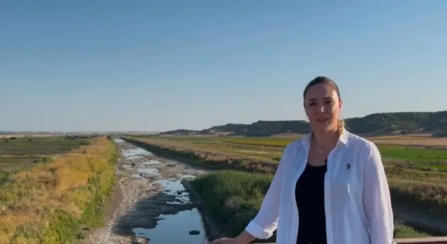 Edirne'de Korkunç Kuraklık: Ergene Nehri Alarm Veriyor! Çeltik Üretimi Tehlikede