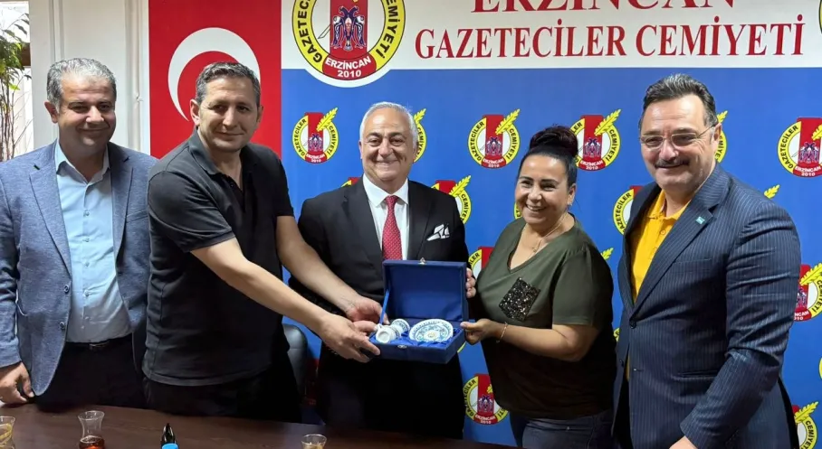 Erzincan'da Medya Dayanışması: TİMBİR'den Gazeteciler Cemiyetine Ziyaret!