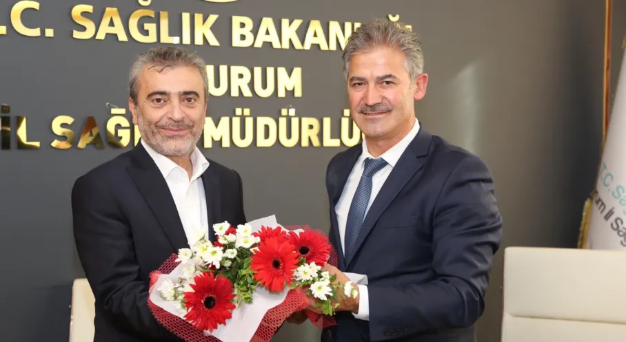 Erzurum İl Sağlık Müdürlüğü’nde Görev Değişimi