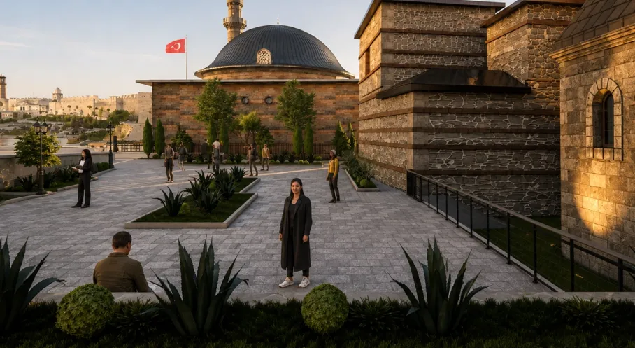Erzurum'da Tarihi Miras Yeniden Doğuyor: Ahi Toman Baba Kümbeti İhya Ediliyor!