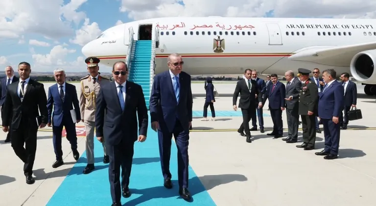 Es-Sisi Türkiye'de