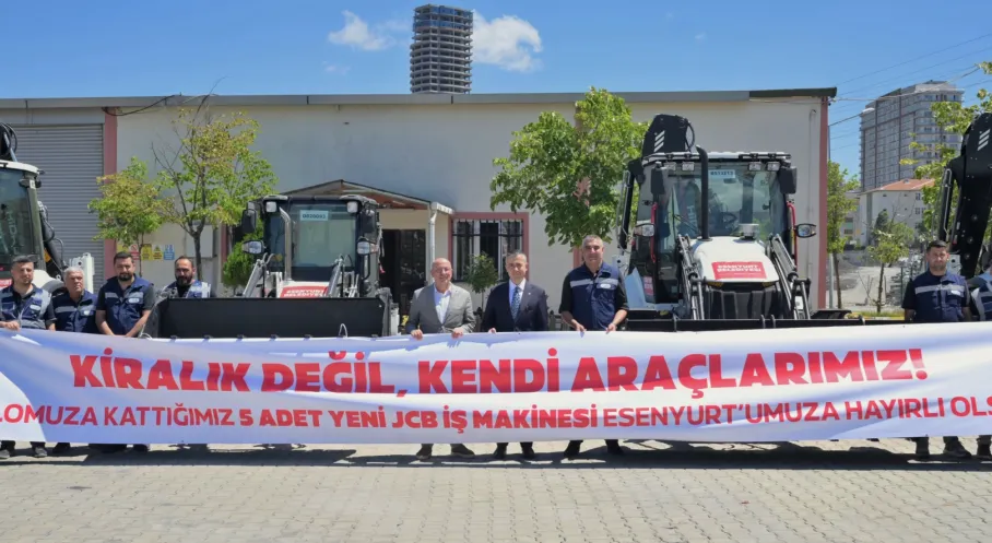 Esenyurt Belediyesi Araç Filosunu Kendi Öz Kaynaklarıyla Güçlendiriyor