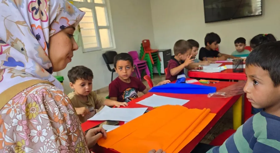 Eyyübiye'de Kadınlar Eğitim Alırken Çocuklar Kreşte Güvende!