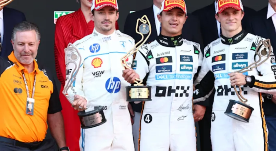 F1 Monaco'da ŞOK! Norris Zafere Ulaştı, Leclerc Evinde Hayal Kırıklığı Yaşadı!