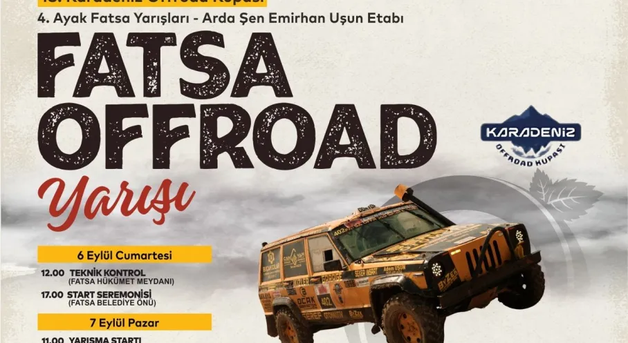 Fatsa Offroad Festivali: Karadeniz'de Heyecan Dorukta! [2025]
