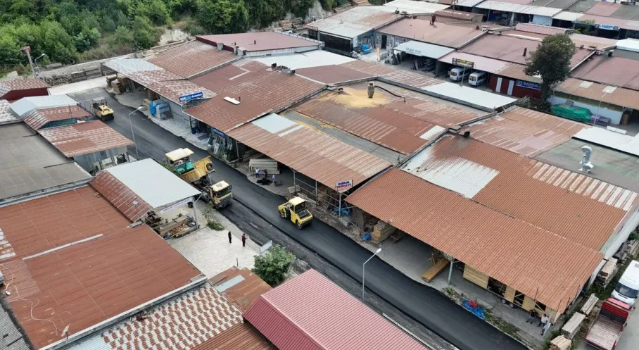 Fatsa Sanayi Sitesi Esnafına Müjde! Toz Toprak Çilesi Sona Eriyor