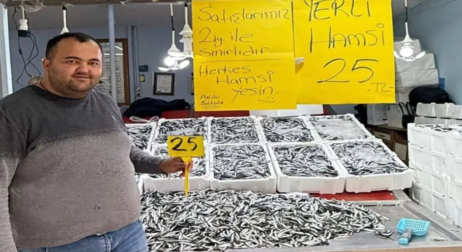 Fatsa'da Hamsi Fiyatları Çakılıyor! 20 TL Müjdesi Geldi