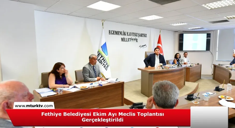 Fethiye Belediyesi Meclisi'nden Önemli Kararlar! İşte Detaylar