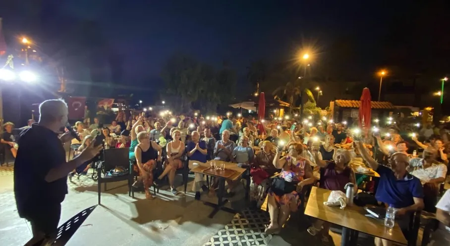 Fethiye Müzikle Coştu: Bahriye Üçok Parkı'nda Unutulmaz Akşam!
