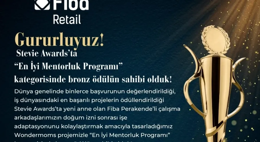 Fiba Perakende'nin Annelere Destek Programına Uluslararası Ödül!