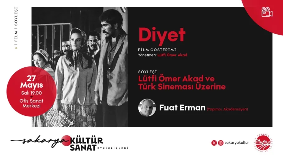 Sakarya'da Film ve Söyleşi Keyfi: OSM'de 'Diyet' Filmi ile Türk Sineması Konuşulacak!
