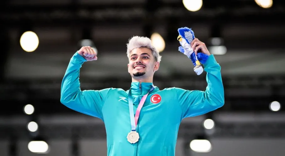 FISU 2025'te Gururumuz! İlk Madalya Taekwondocu Muhammed Emir Yılmaz'dan!