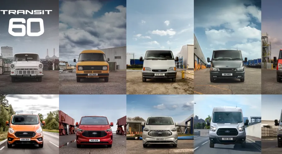 Ford Transit'in 60 Yıllık Başarısı Rakamlarla Taçlandı! İşte İnanılmaz Veriler