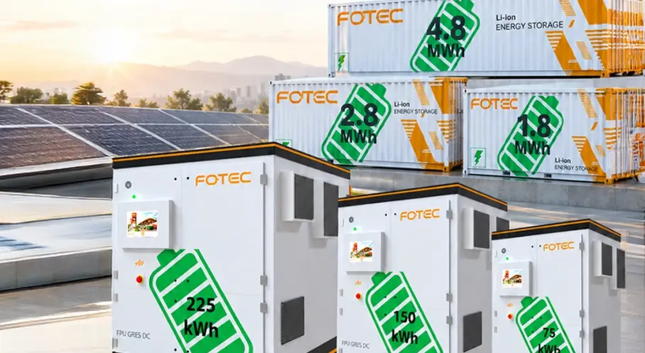 FOTEC Enerji’den Şebekeden Konutlara Uzanan Yerli Depolama Çözümleri