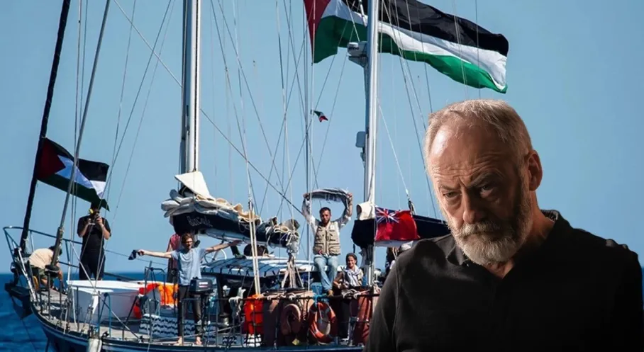 Game of Thrones Yıldızı Liam Cunningham Gazze'ye Yardım İçin Yelken Açtı!