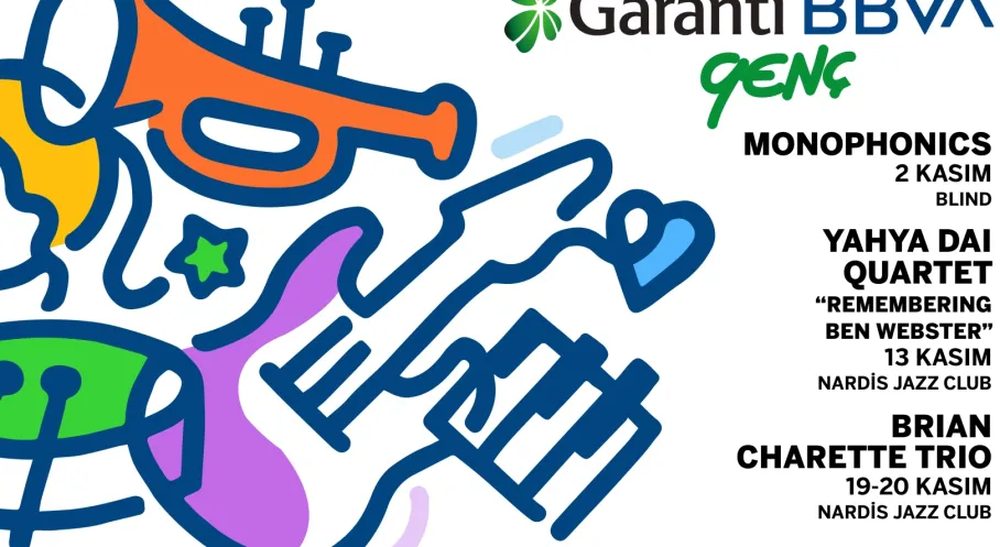 Garanti BBVA Genç Konserleri Kasım'da İstanbul'u Müzikle Coşturuyor!
