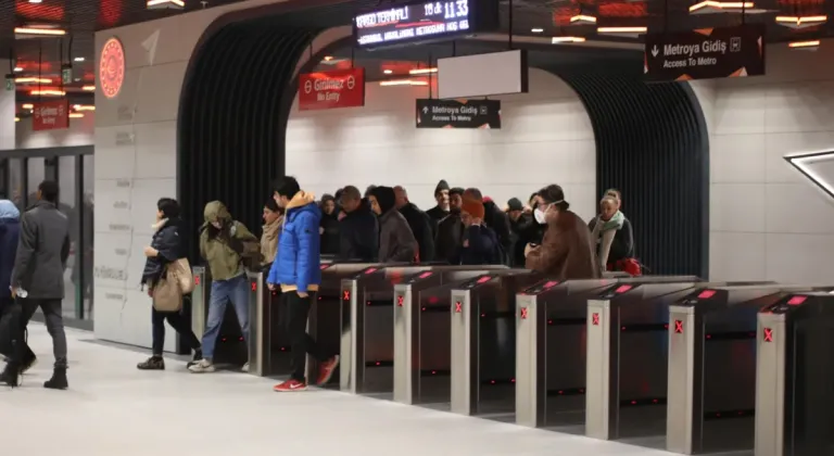 Gayrettepe-İstanbul Havalimanı metro hattı günlük yolcu rekorunu kırdı