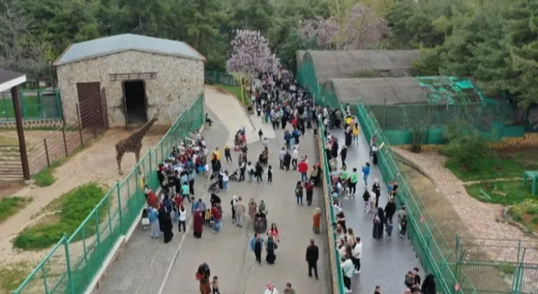 Gaziantep Doğal Yaşam Parkı Ziyaretçi Akınına Uğradı!