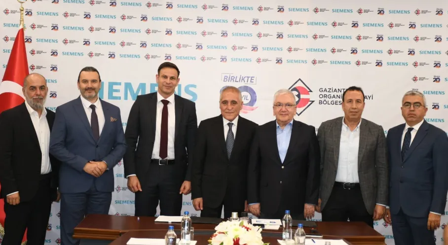 Gaziantep OSB'nin Enerji Altyapısı Siemens Türkiye'ye Emanet!
