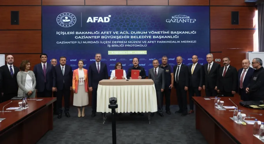 Gaziantep’te Deprem Müzesi İçin İş Birliği Protokolü İmzalandı