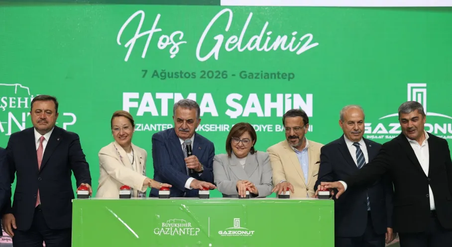 Gaziantep’te Dev Konut Projesinde Yeni Adım