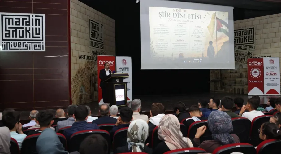 Mardin'den Gazze'ye 6 Dilde Duygu Seli: Şiirlerle Filistin'e Güçlü Dayanışma Mesajı!