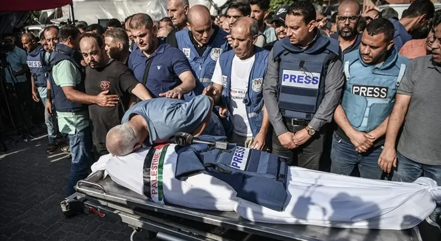 Gazze'de İsrail Zulmü: Hayatını Kaybeden Gazeteci Sayısı 239'a Yükseldi!