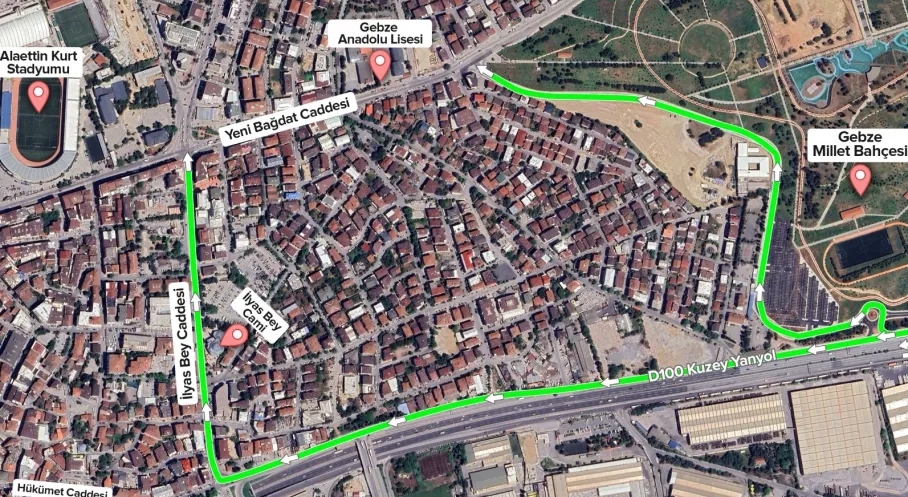 Gebze Trafiği Rahatlayacak! Yeni Dolaşım Planı Uygulamaya Giriyor