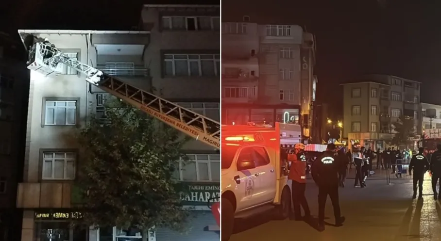 Gebze'de Panik: Yıkılan Bina Yanındaki Binalarda Çatlaklar! 3 Bina Boşaltıldı