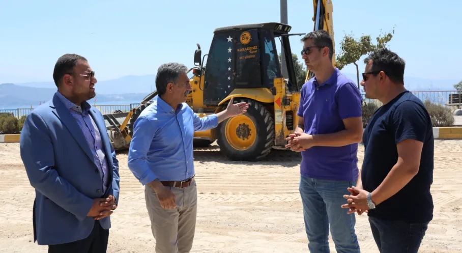 Gemlik'te Üç Koldan Hamle: Seyir Tepesi, Otopark ve Sahil Parkı Yenileniyor!