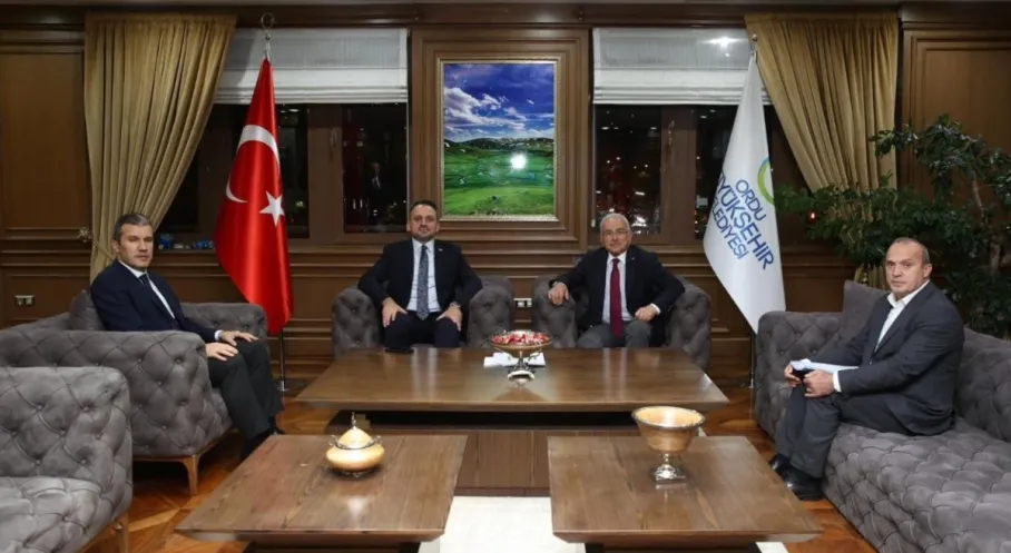 Son Dakika: Gençlik ve Spor Bakan Yardımcısı Eminoğlu Ordu'da Büyükşehir'i Ziyaret Etti!