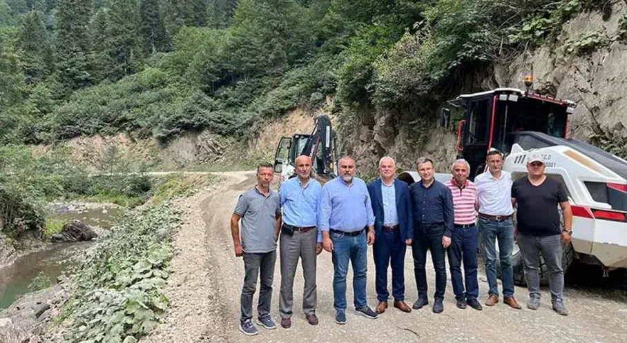 Giresun Doğankent'e Müjde! Kavraz Vadisi Yolları Yenileniyor