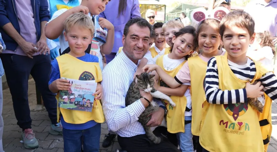 Giresun'da Minikler ve Can Dostlar Buluştu: Hayvan Sevgisi Coştu!