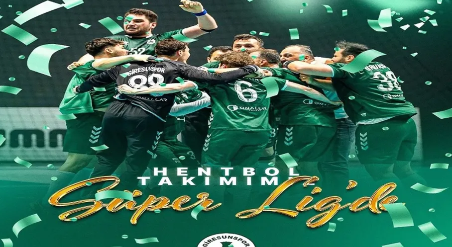 Giresunspor Hentbol Takımı Süper Lig'e Yükseldi! İşte Detaylar