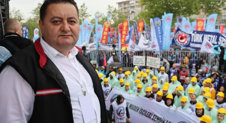 GMİS, 1 Mayıs'ta TÜRK-İŞ İstanbul Mitinginde Sahne Önündeydi! (ZONGULDAK-BHA)