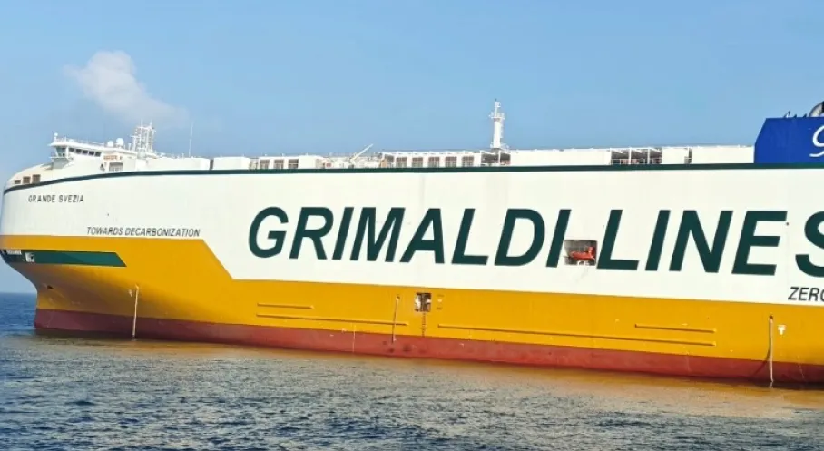 Grimaldi'den Çevre Dostu Hamle: Dev Taşıyıcı Grande Svezia Filoya Katıldı!