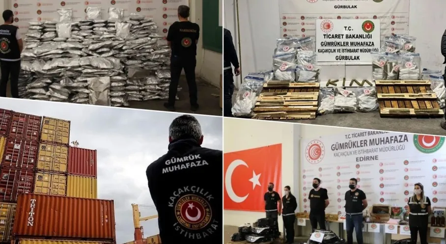 Gümrüklerde Dev Yakalama Rekoru: 2025'te Tam 98.5 Milyar TL'lik Kaçakçılık Engellendi!
