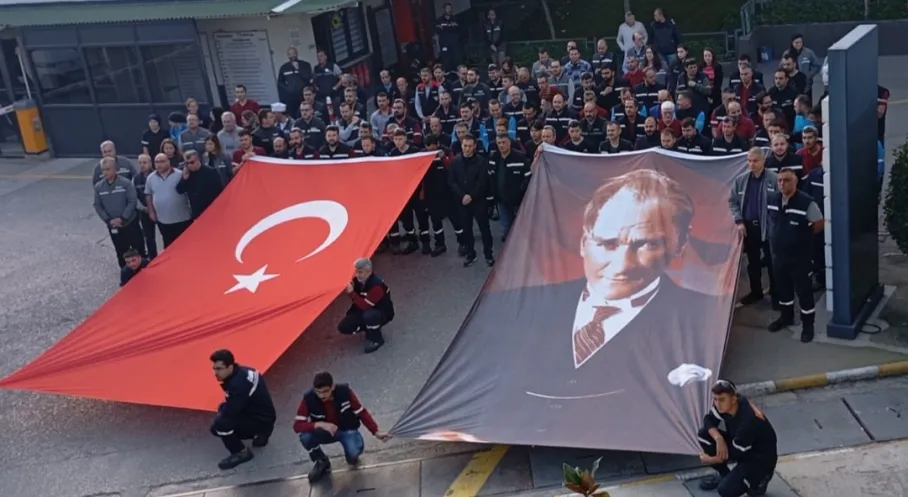GÜRİŞ'ten 10 Kasım'da Anlamlı Anma: Atatürk'e Saygı ve Özlemle!