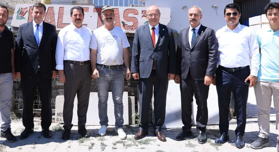 Gürsel Baran’dan Gölbaşı’ndaki Taş ve Mermer Firmalarına Ziyaret