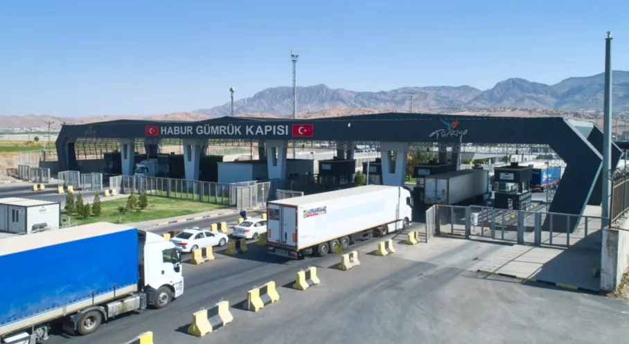 Habur Sınır Kapısı’nda 2026 TIR Çıkış Rekoru