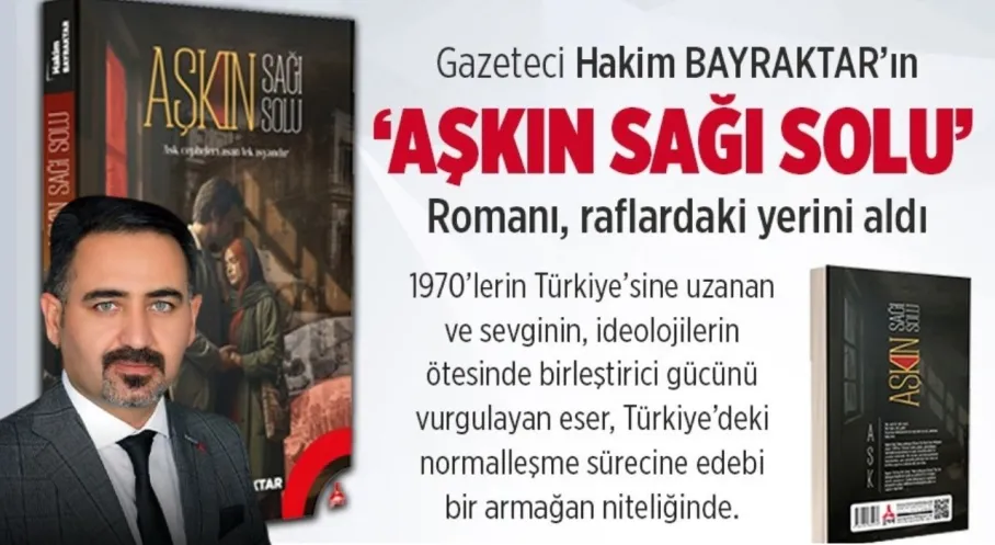 Hakan Bayraktar'dan 'Aşkın Sağı Solu': 1970'lere Edebi Bir Yolculuk!
