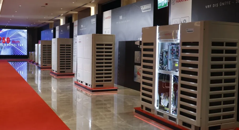 HANTECH Türkiye'de 5 Milyon Dolarlık Yatırımla VRF Pazarında Liderliğe Oynuyor!