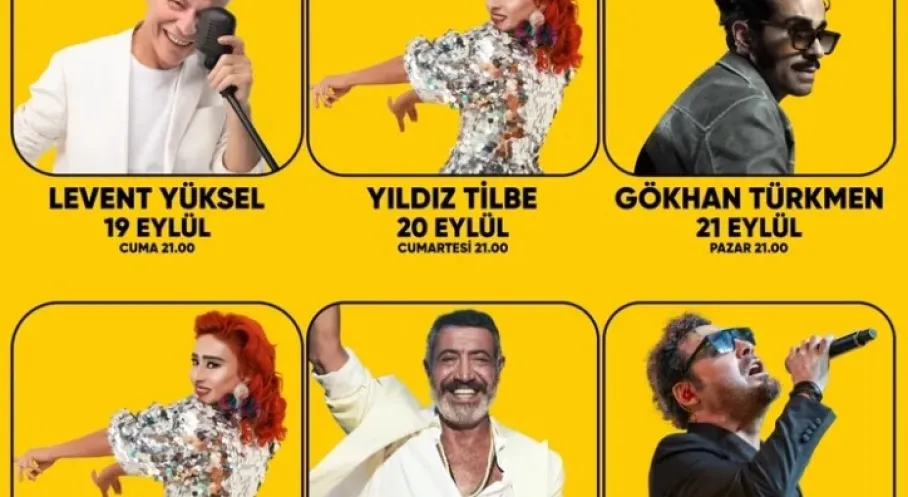Harbiye'de Müzik Şöleni! Jolly Joker Konserleri Eylül ve Ekim'de!